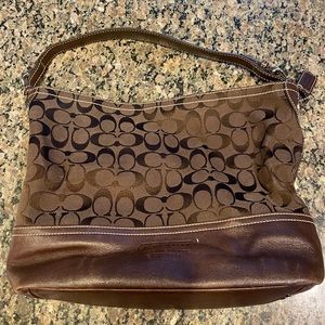 Coach shoulder bag.